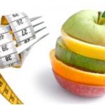 zdravé chudnutie - jablko a meter