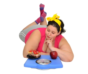 tučná žena - ako schudnúť